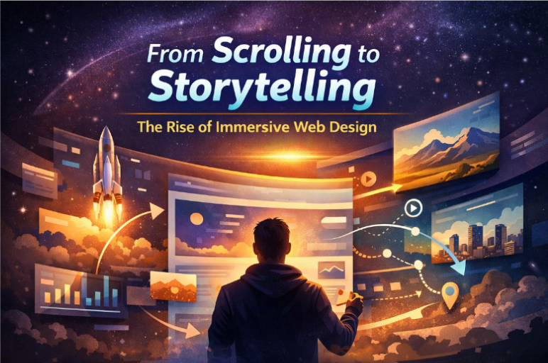 Motion UX & Immersive Web Design: How Modern Websites Capture Attention in 3 Seconds