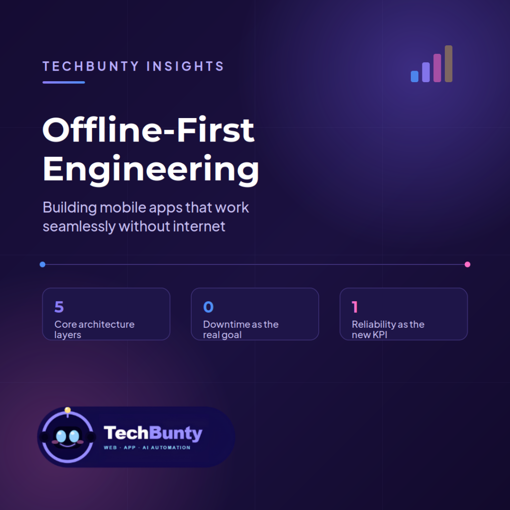 Offline-First Engineering: Building Mobile Apps That Work Seamlessly Without Internet